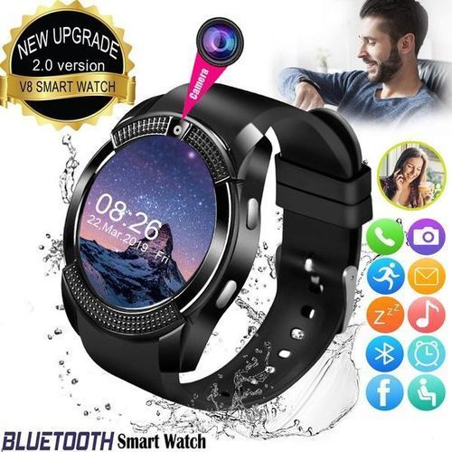 Montre à puce smart rond